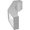 Ekena Millwork 3 1/2-in. W x 8-in. D x 16-in. H Merced Architectural Grade PVC Knee Brace BRCP035X08X16MRC - alternate 4